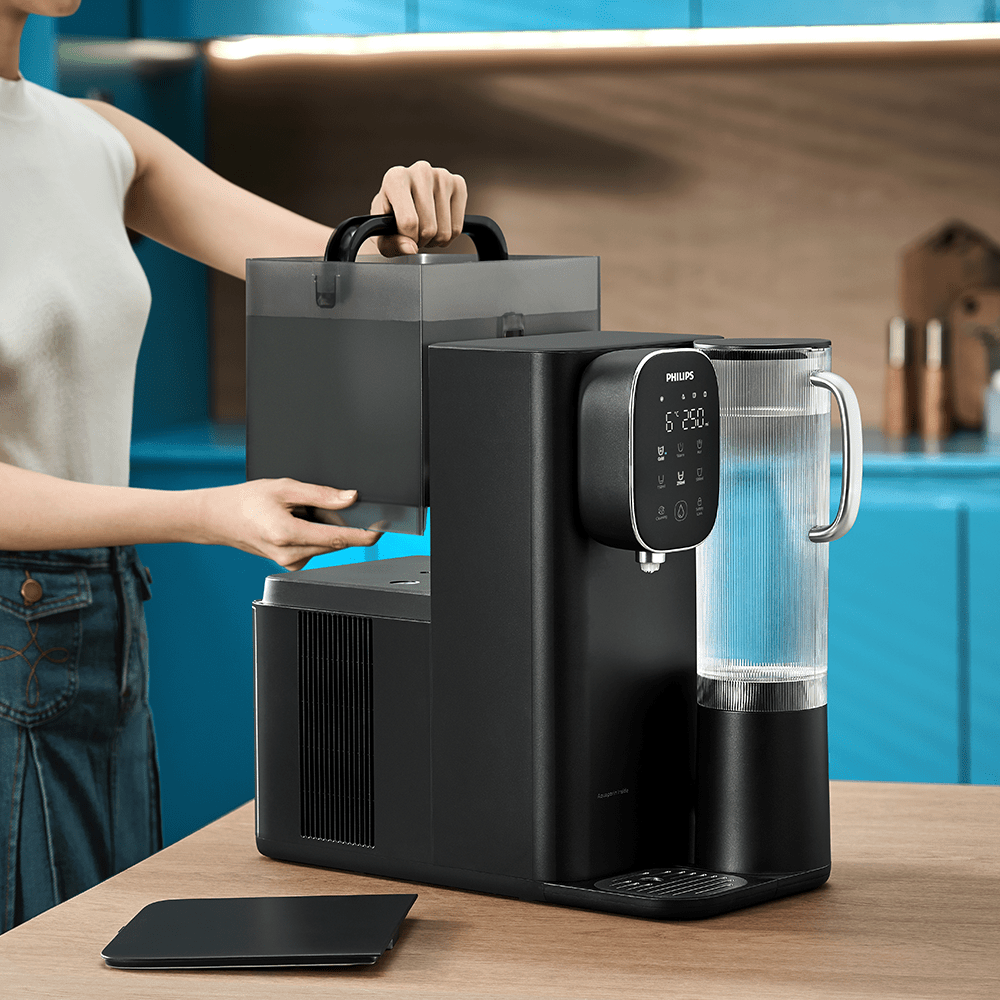Philips Reverse Osmosis Wasserstation heiß + kalt ADD6912BK (filtert PFAS)