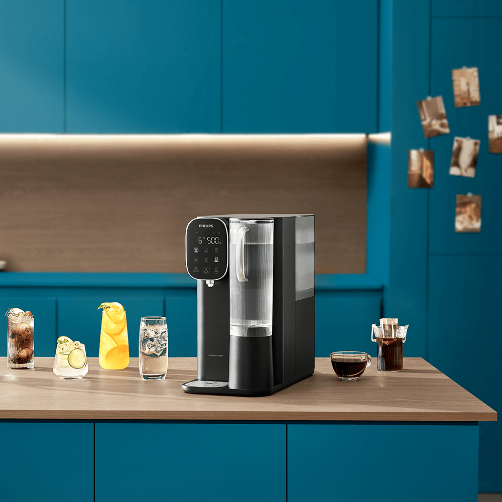 Philips Reverse Osmosis Wasserstation heiß + kalt ADD6912BK (filtert PFAS)
