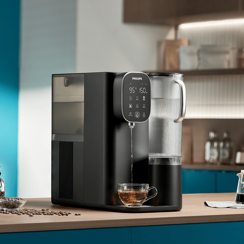 Philips Reverse Osmosis Wasserstation heiß + kalt ADD6912BK (filtert PFAS)