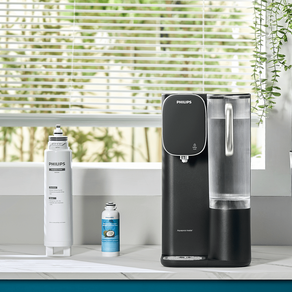 Philips Reverse Osmosis Wasserstation heiß + kalt ADD6912BK (filtert PFAS)