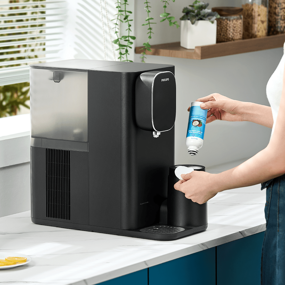 Philips Reverse Osmosis Wasserstation heiß + kalt ADD6912BK (filtert PFAS)