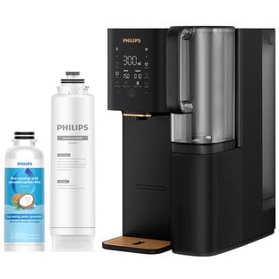 Philips Umkehrosmose-Wasserstation ADD6920BK01/10, Aquaporin Inside®: Eliminiert bis zu 110 Substanzen, sofortige Erhitzung