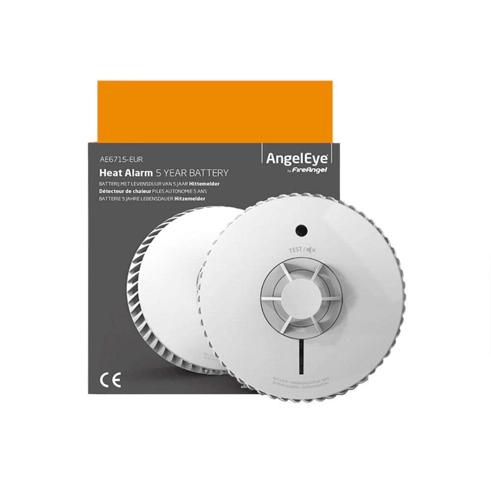 AngelEye Wärmemelder AE6715-EUR mit 5-Jahres-Batterie