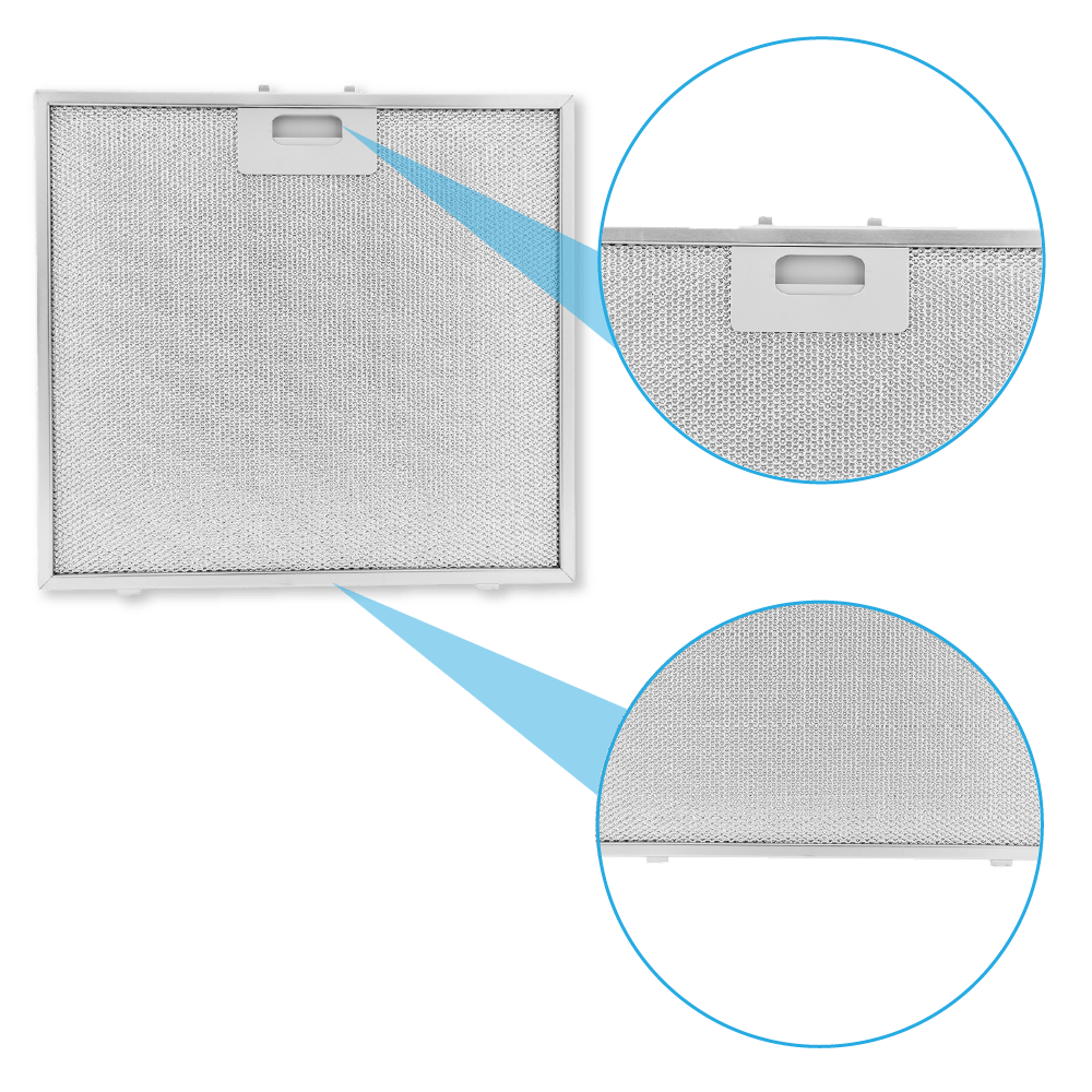 Airforce Filterset EKOBLACK122 – 3x Aktivkohlefilter + 3x Metallfettfilter (AFFCAF203 / AFCGF12990 / AFGF15)