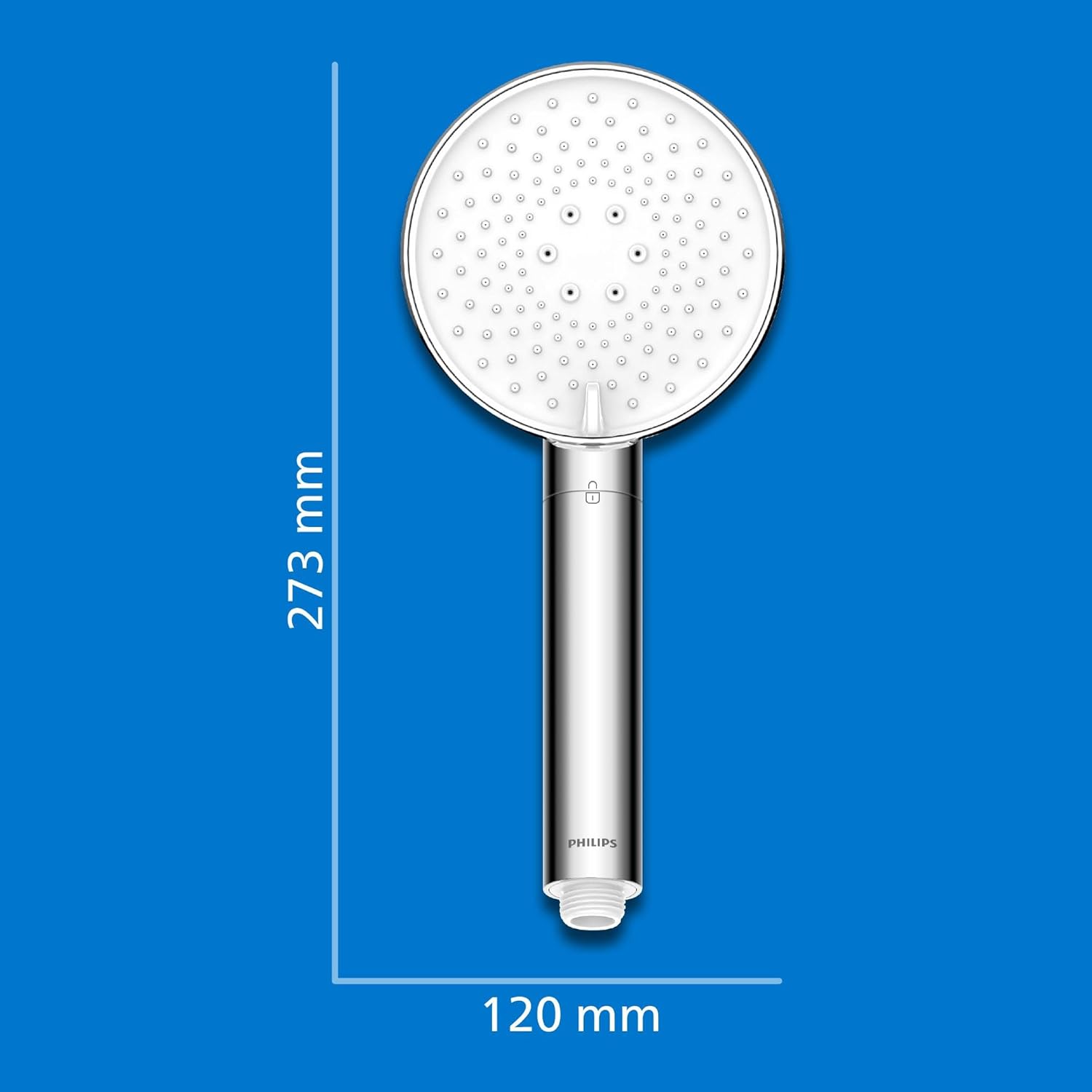 Philips Duschbrause mit Duschfilter + Ersatzfilter (4 Stk.) ASH1516CH / ASH138