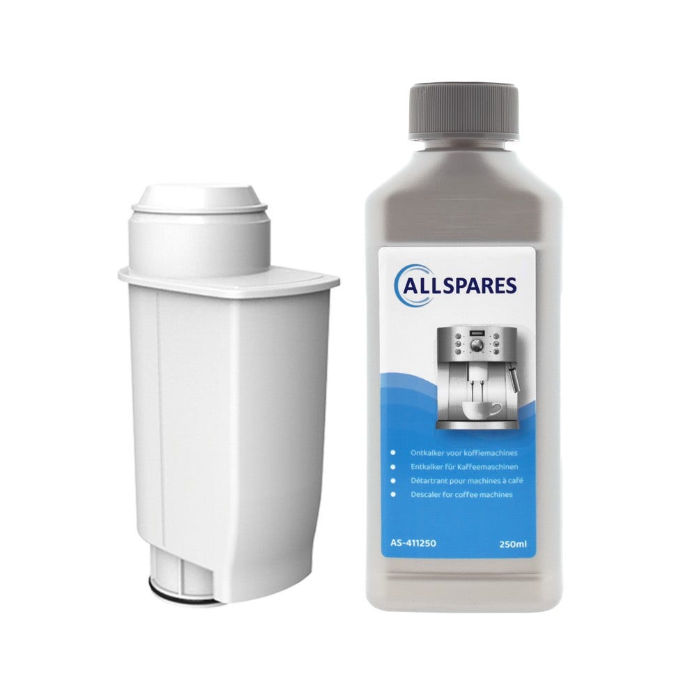 Pflegeset für Kaffeemaschinen | INTENZA+ Filter CA6702 + Entkalker (250 ml) von AllSpares| geeifgnet für Philips & Saeco