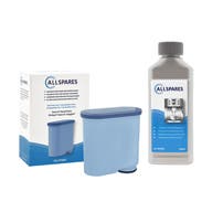 Wartungspaket Kaffeemaschine Wasserfilter + Entkalker geeignet für Philips / Saeco