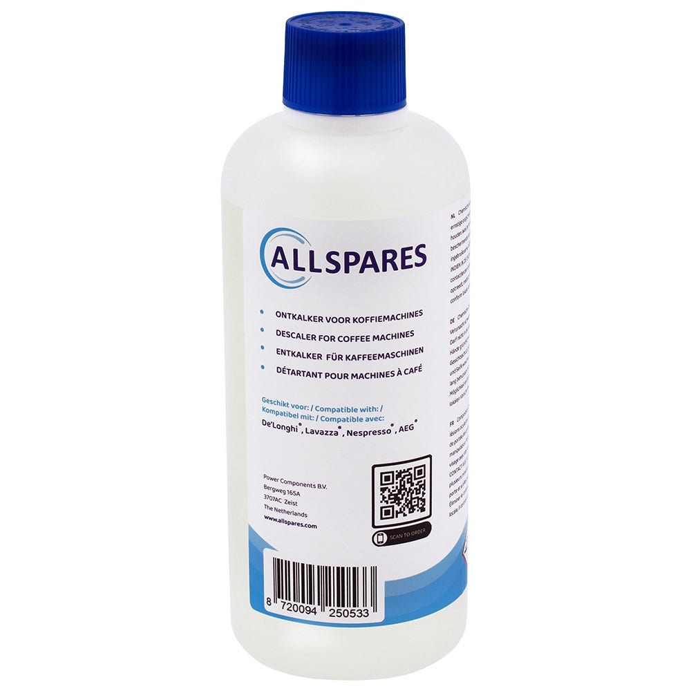 Flüssiger Entkalker geeignet für Delonghi EcoDecalk DLSC500 (500ml)