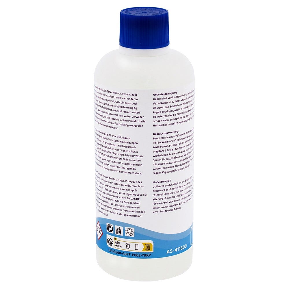 Pflegeset Kaffeemaschine Wasserfilter + Entkalker (500ml) geeignet für AEG