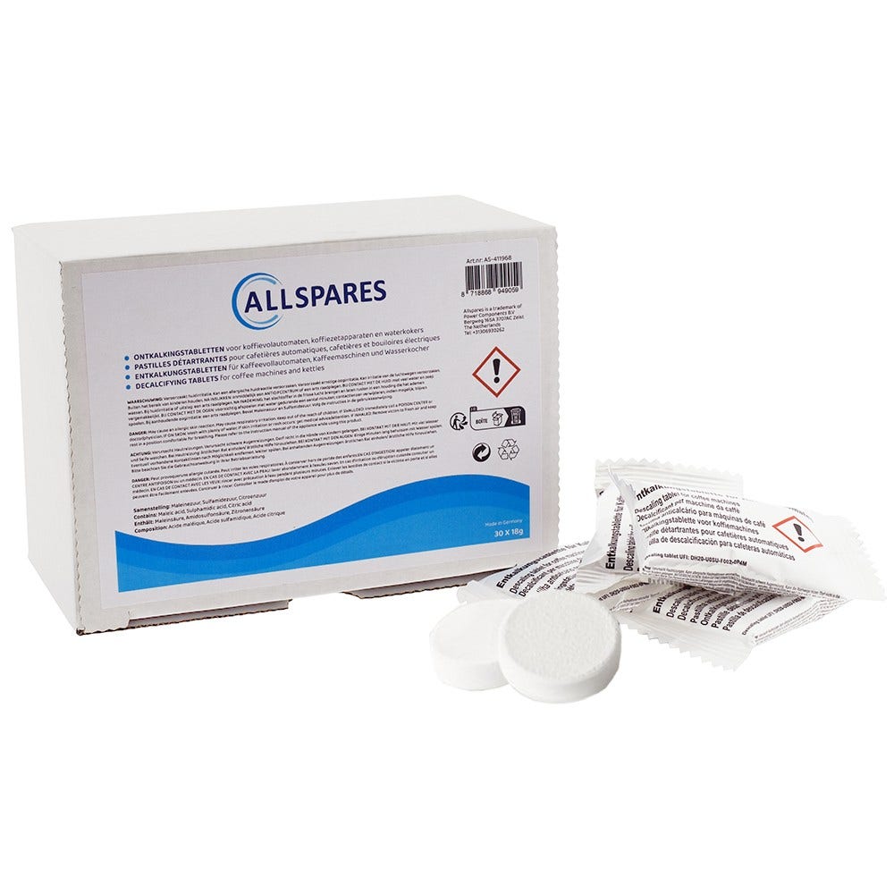 Entkalkungstabletten 311864 / 311556 / 00312454 (30St.) geeignet für Neff
