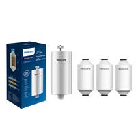 Philips Duschfilter Weiß + 3 Filter – Universell