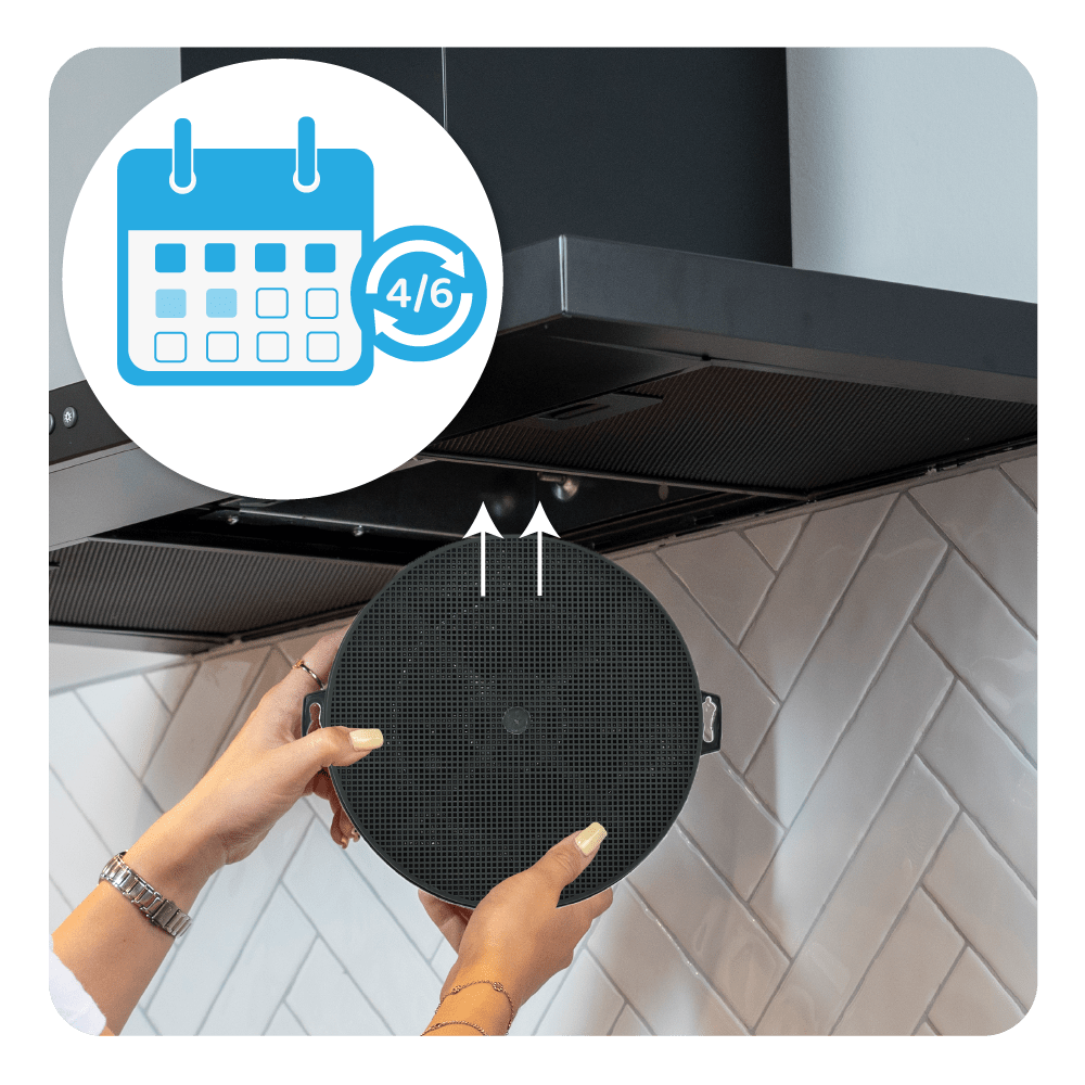 Aktivkohlefilter geeignet für Bauknecht CHF210/1 / FAC539