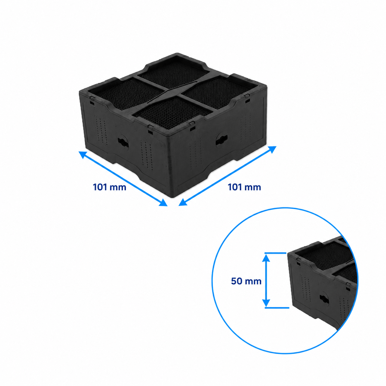 Keramikfilter geeignet für Beko KIT0120952 | FCB0132356B | (4St.)