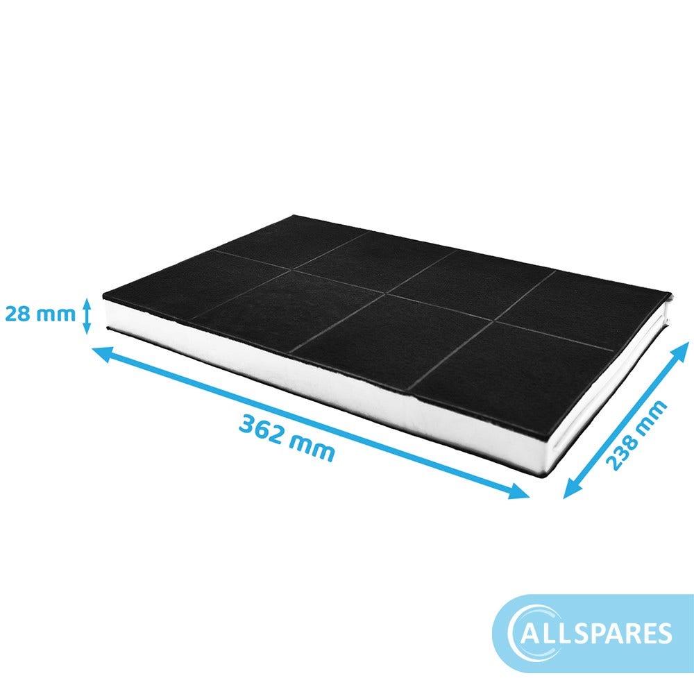 Aktivkohlefilter geeignet für Neff 460008 / 00460008