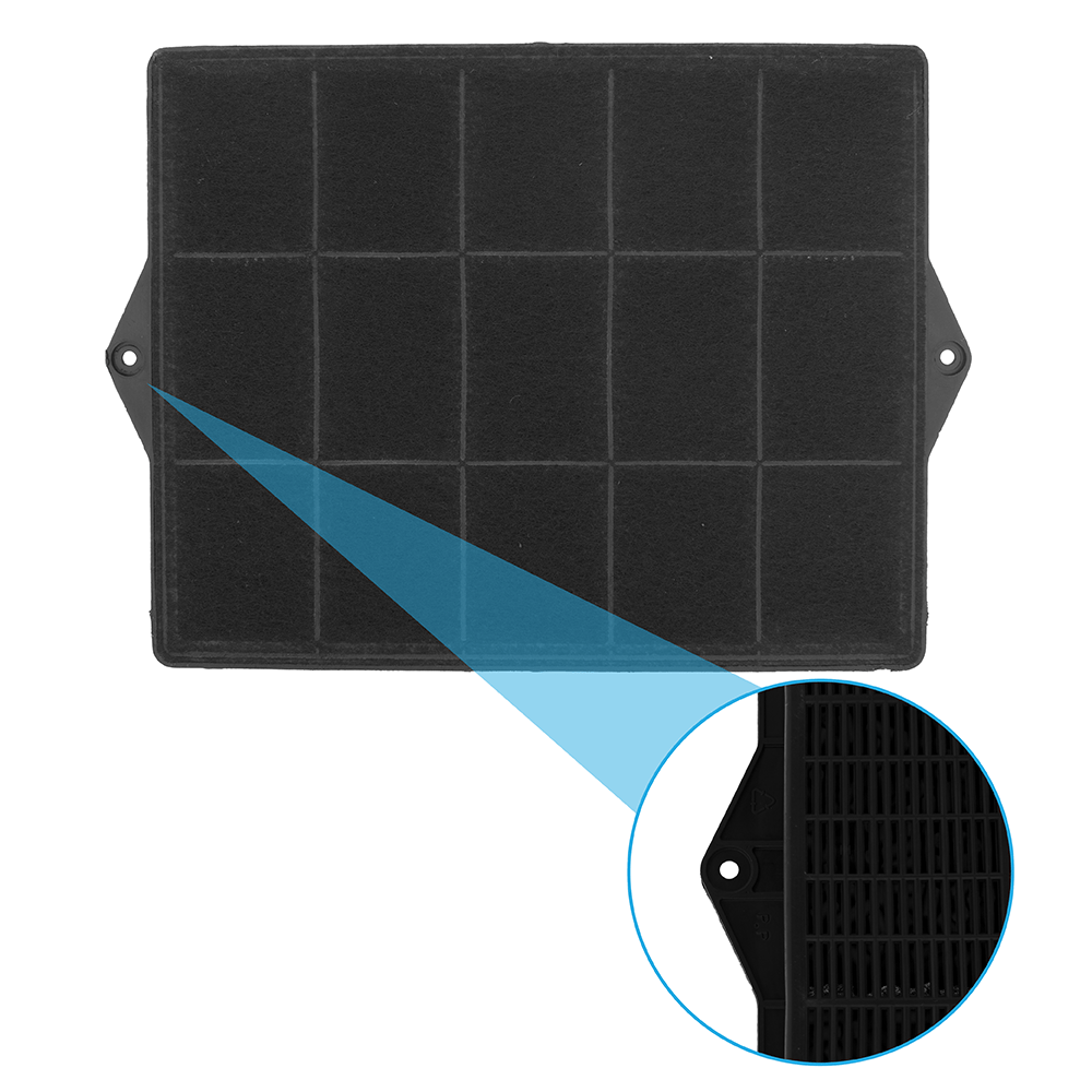 Aktivkohlefilter geeignet für Hotpoint-Ariston 484000008693 / C00384275