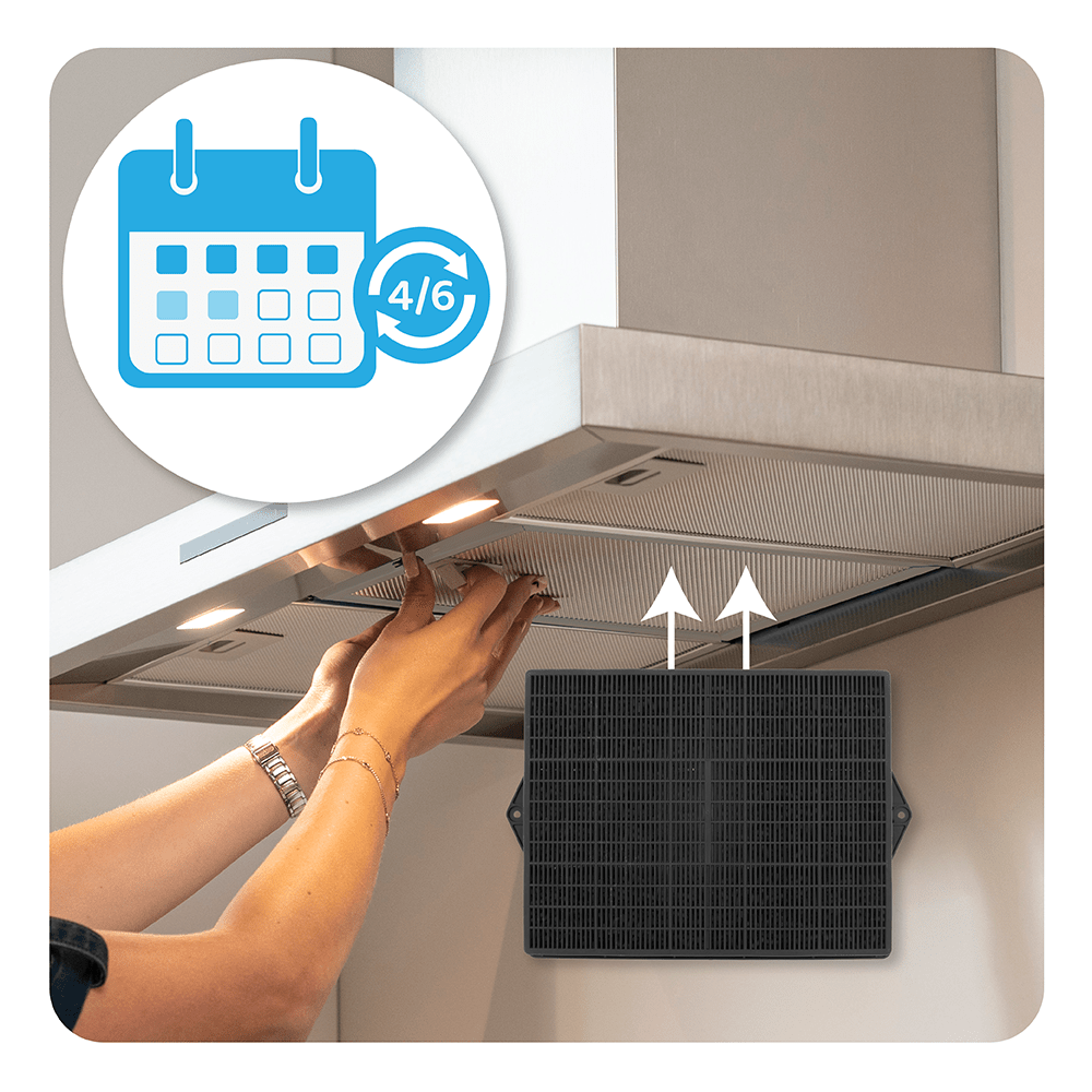 Aktivkohlefilter geeignet für Hotpoint-Ariston 484000008693 / C00384275