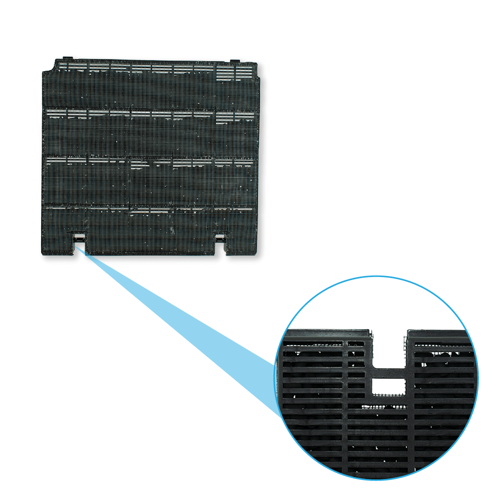 Aktivkohlefilter geeignet für Whirlpool C00392542 / 480122101207