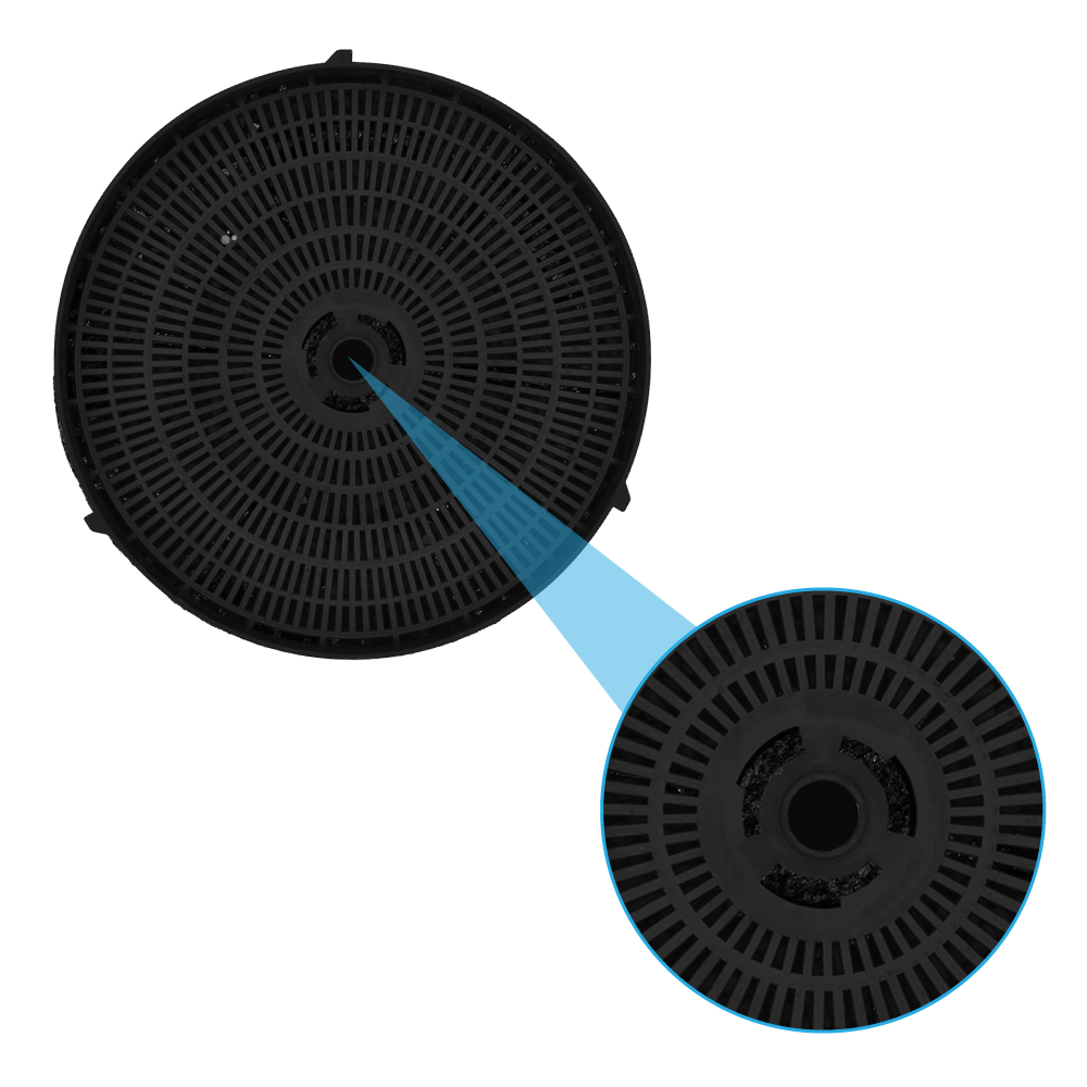 Aktivkohlefilter geeignet für Beko 9178002736 (2St.)