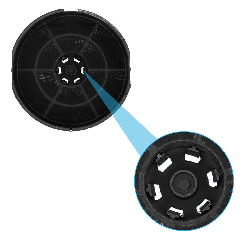 Aktivkohlefilter geeignet für Essentiel B CFC0141571 (2St.)