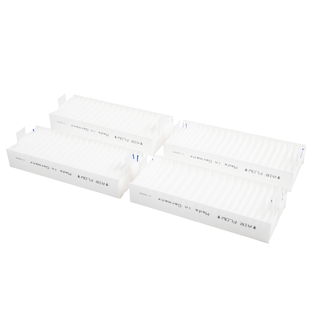 Akustikfilter Filter geeignet für Neff 17004801 / Z811DU0 (4st.)