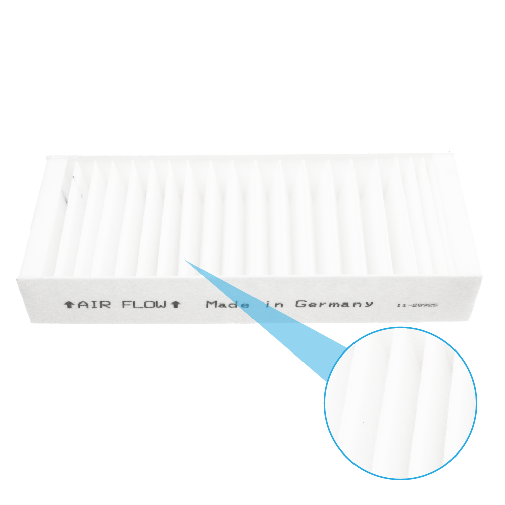 Akustikfilter Filter geeignet für Bosch 17004801 / HEZ9VEDU0 (4st.)