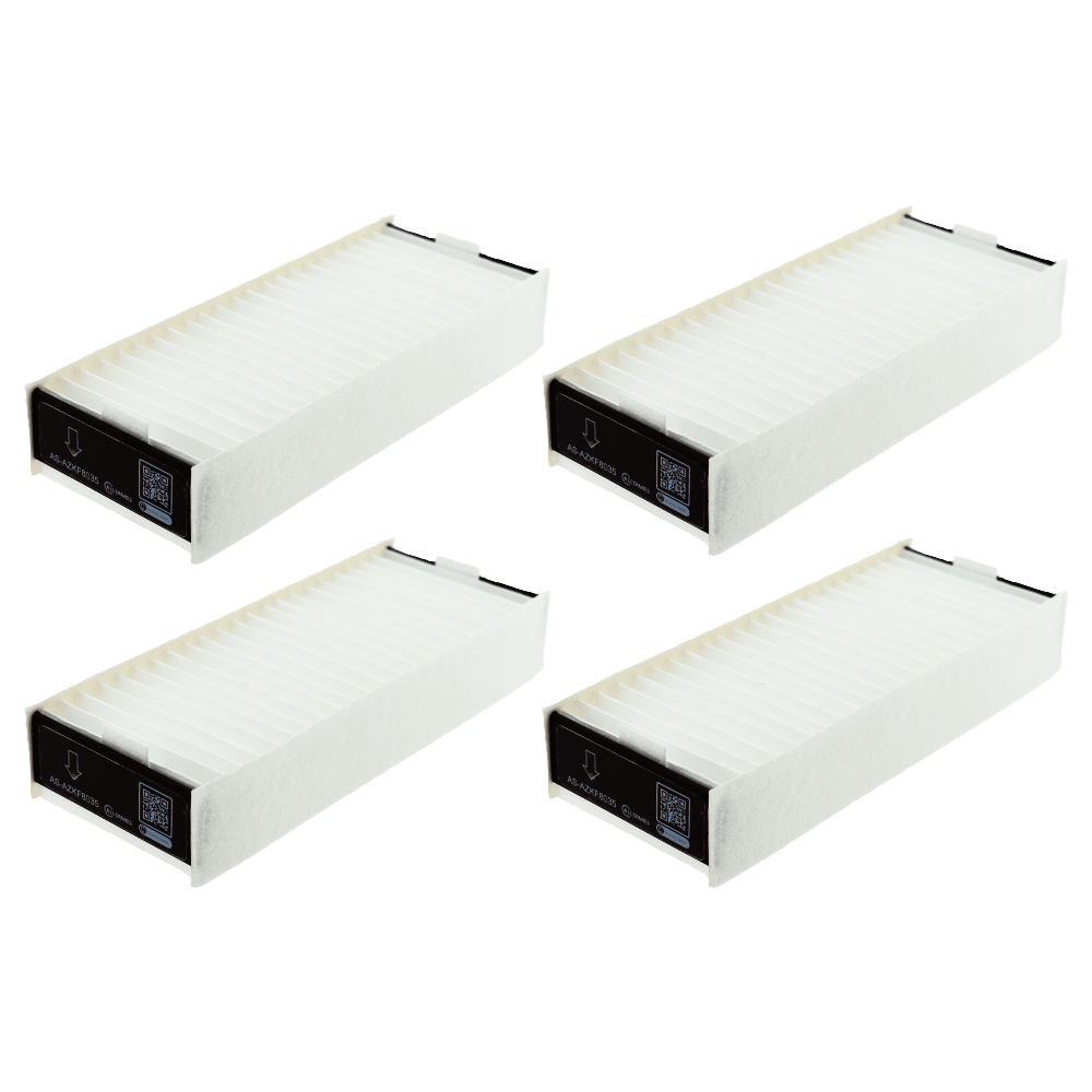 Akustikfilter Filter geeignet für Gaggenau 17004801 / CA084010 (4st.)