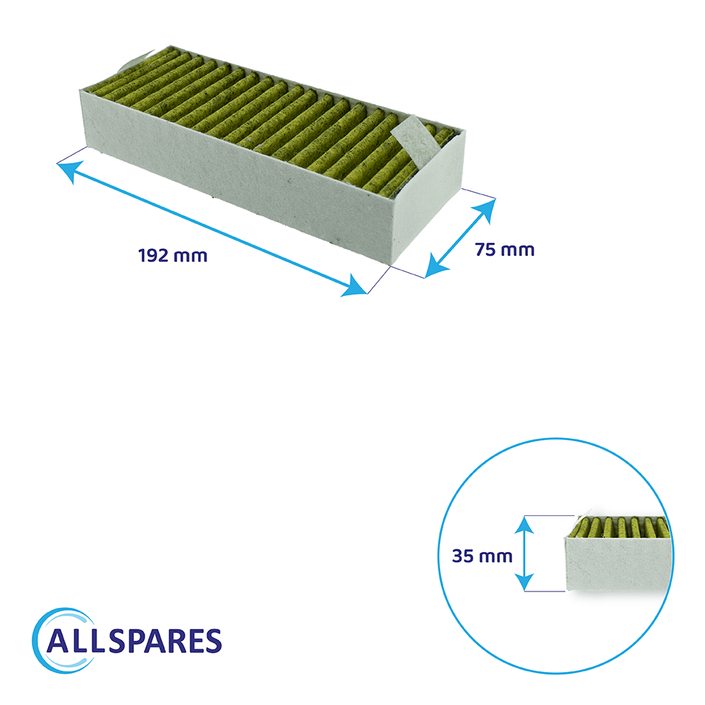 CleanAir Plus Aktivkohlefilter geeignet für Neff 17007439, Z821VR1 |  N70 / N90 | 4St.