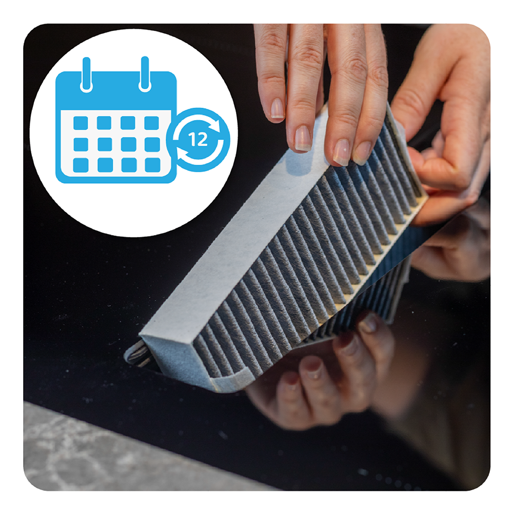 CleanAir Aktivkohlefilter geeignet für Bosch 17004796 / HEZ9VRCR0 (4st.)