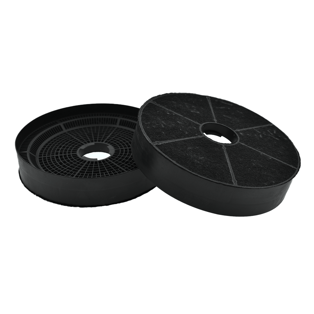 Aktivkohlefilter geeignet für Zanussi OdourClean ZHB62670XA / ZHB92670XA (2St.)