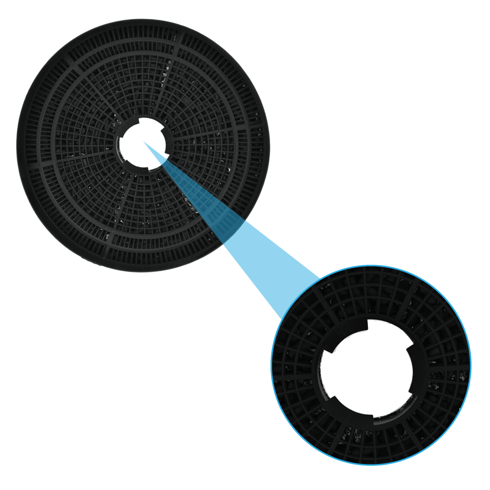 Aktivkohlefilter geeignet für AEG OdourClean MCFB78ST DVK5661HB / DVE5961HB / GD5970V (2St.)