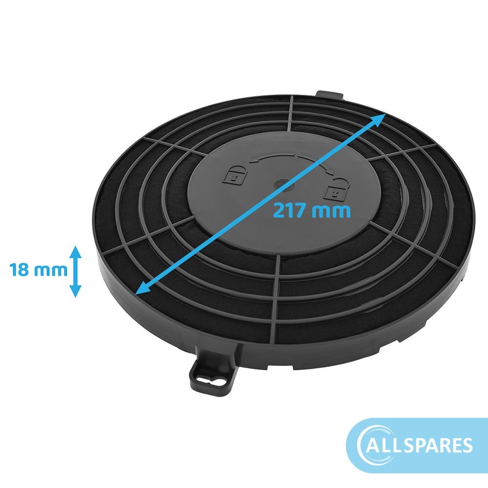 Longlife Aktivkohlefilter geeignet für V-Zug 1068362