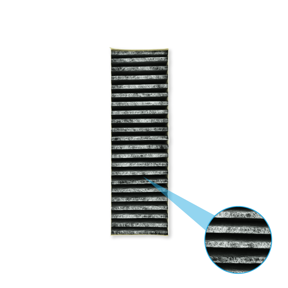 Aktivkohlefilter geeignet für TÄCKNAN IKEA 300 (2Stk.)