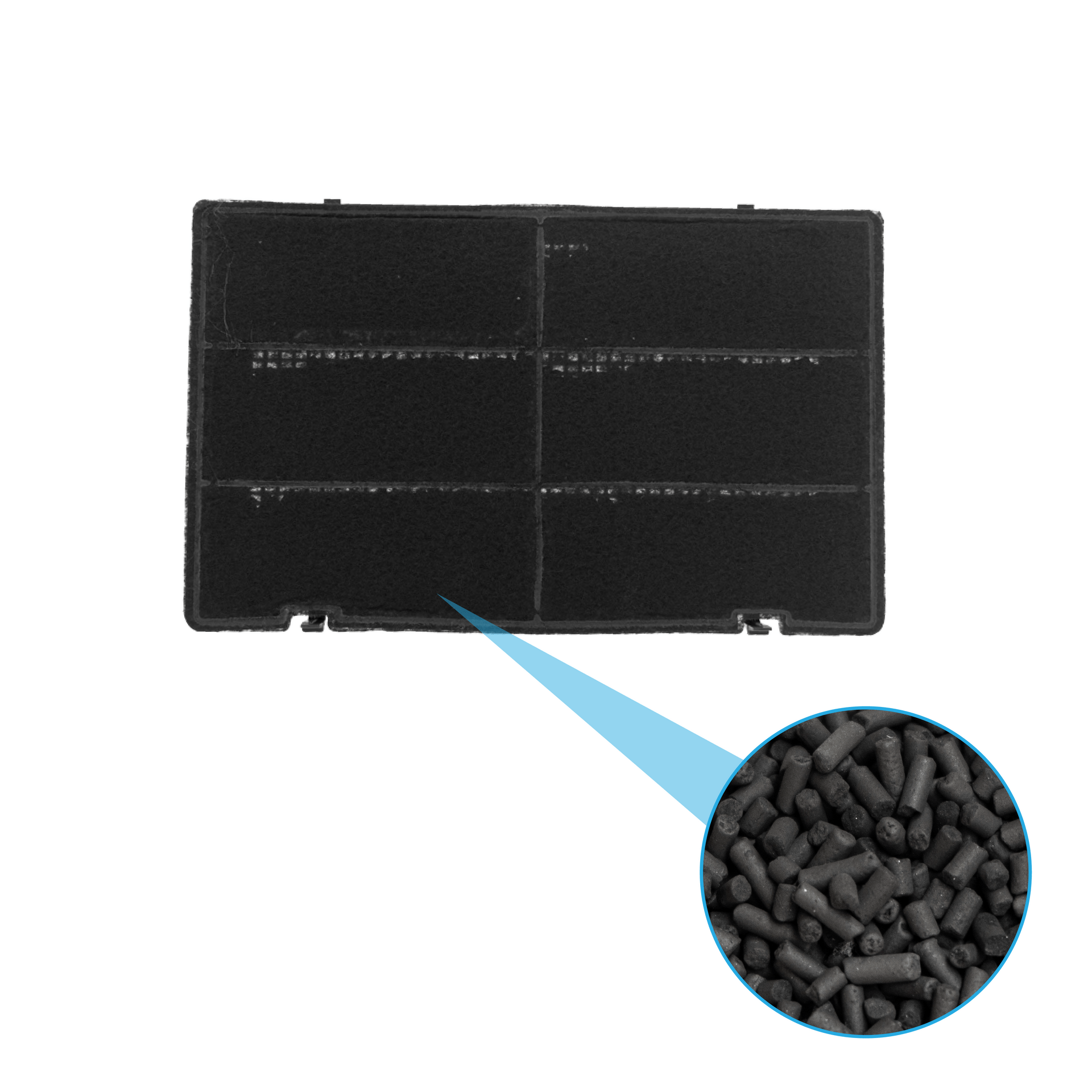 Aktivkohlefilter geeignet für Type 37 / AMC962 / NYTTIG FIL 601 (2St.)