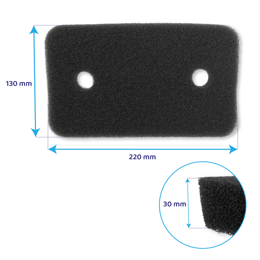 Kondensatorfilter für Wäschetrockner geeignet für Miele 7070070 (5 St.)