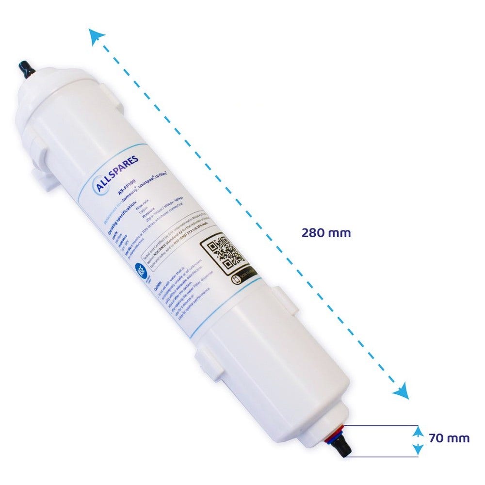 Kühlschrank Wasserfilter geeignet für Samsung EF-9603