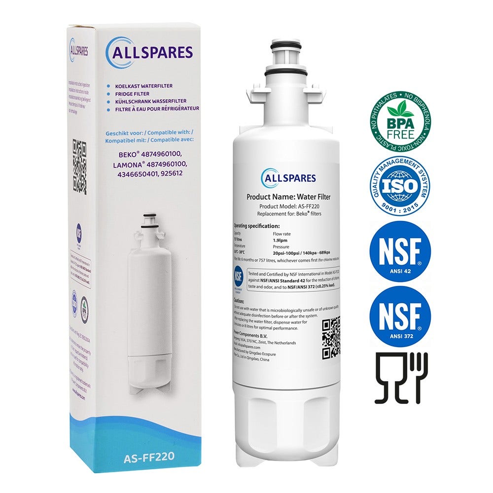 Wasserfilter geeignet für Blomberg 4874960100