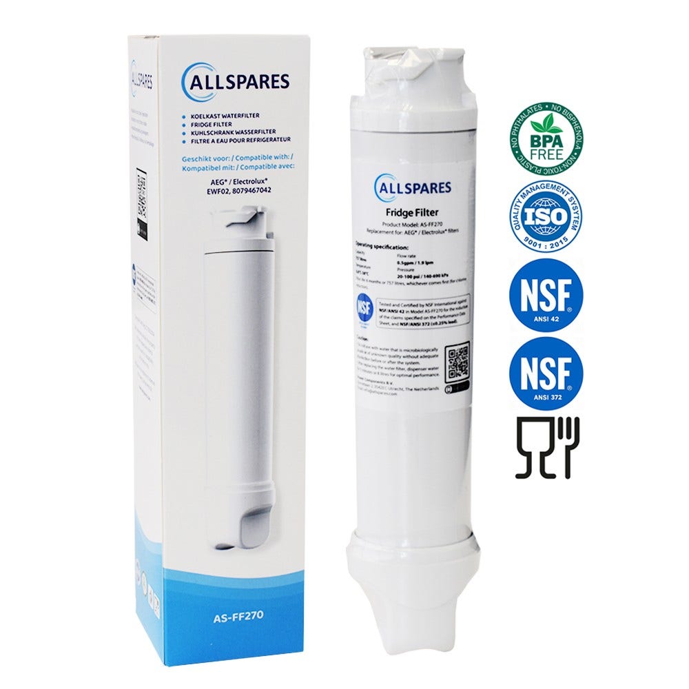 Kühlschrank Wasserfilter geeignet für AEG EWF02 / 8079467042