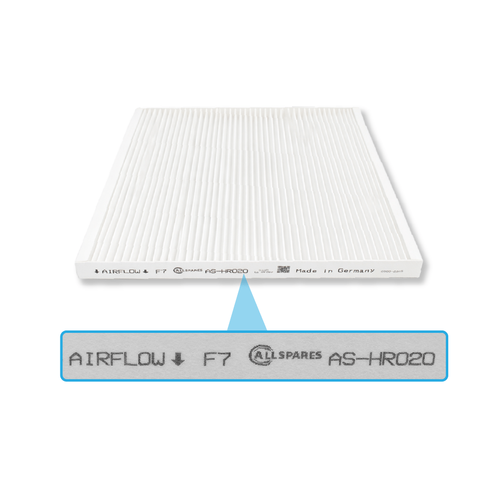 Filter F7/G4 geeignet für Vasco DX4 / DX5 / DX6 (2St.)