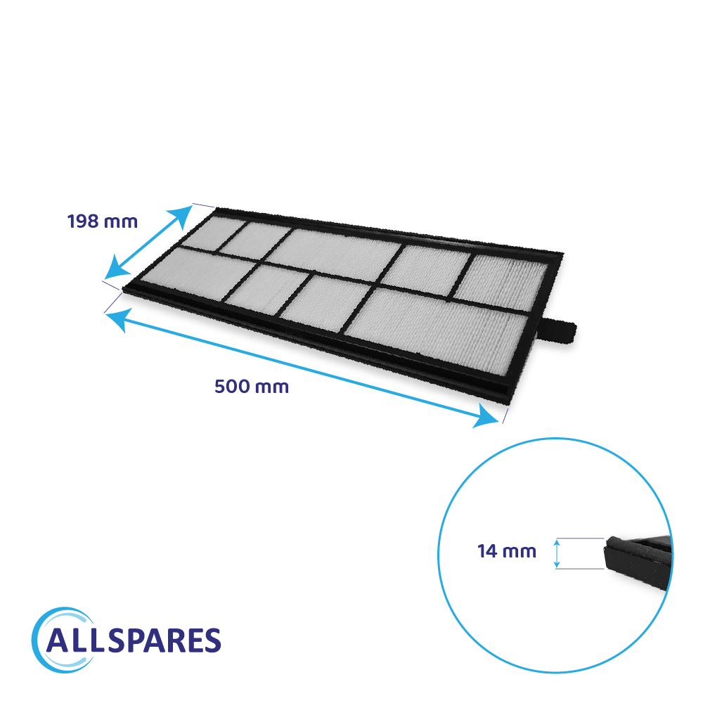 Filter F7/G4 geeignet für Zehnder ComfoAir 350 / 500 / 550 (2St.)