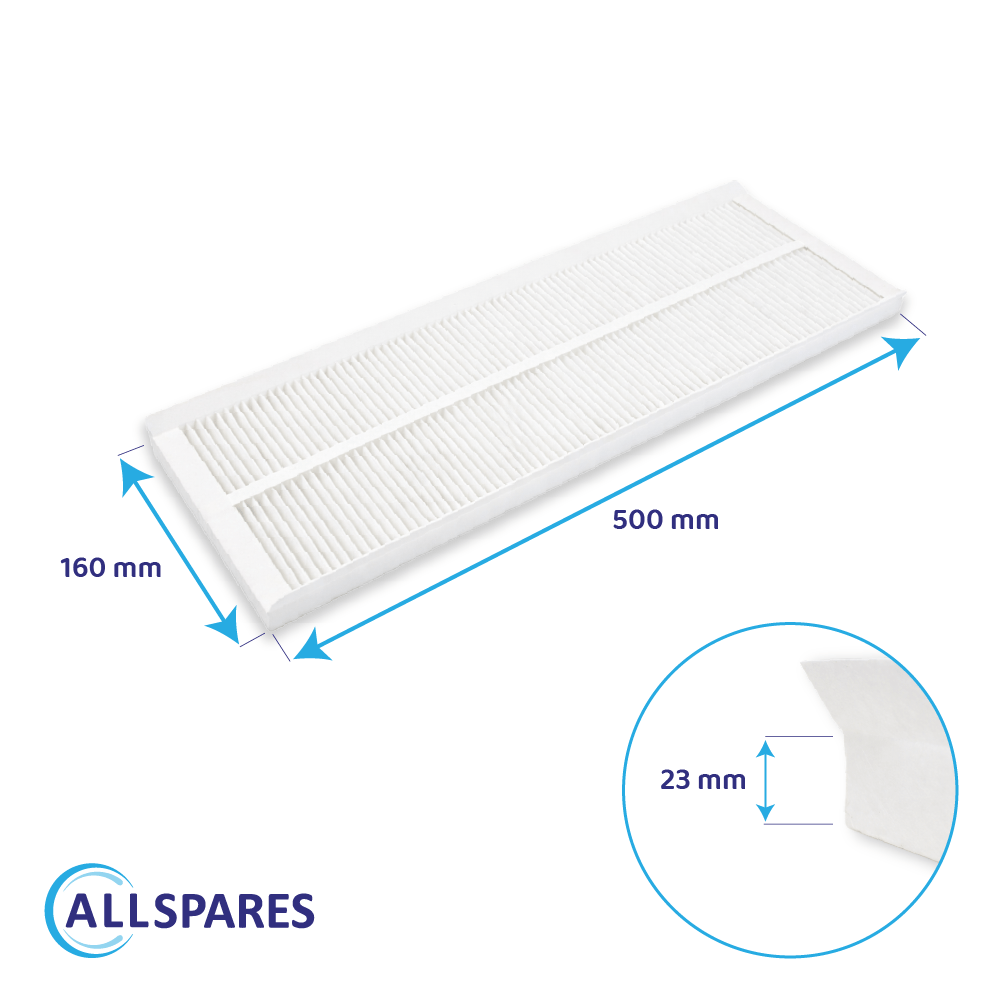 Filter G4 geeignet für Zehnder ComfoAir Q350/Q450/Q600 (2St.)