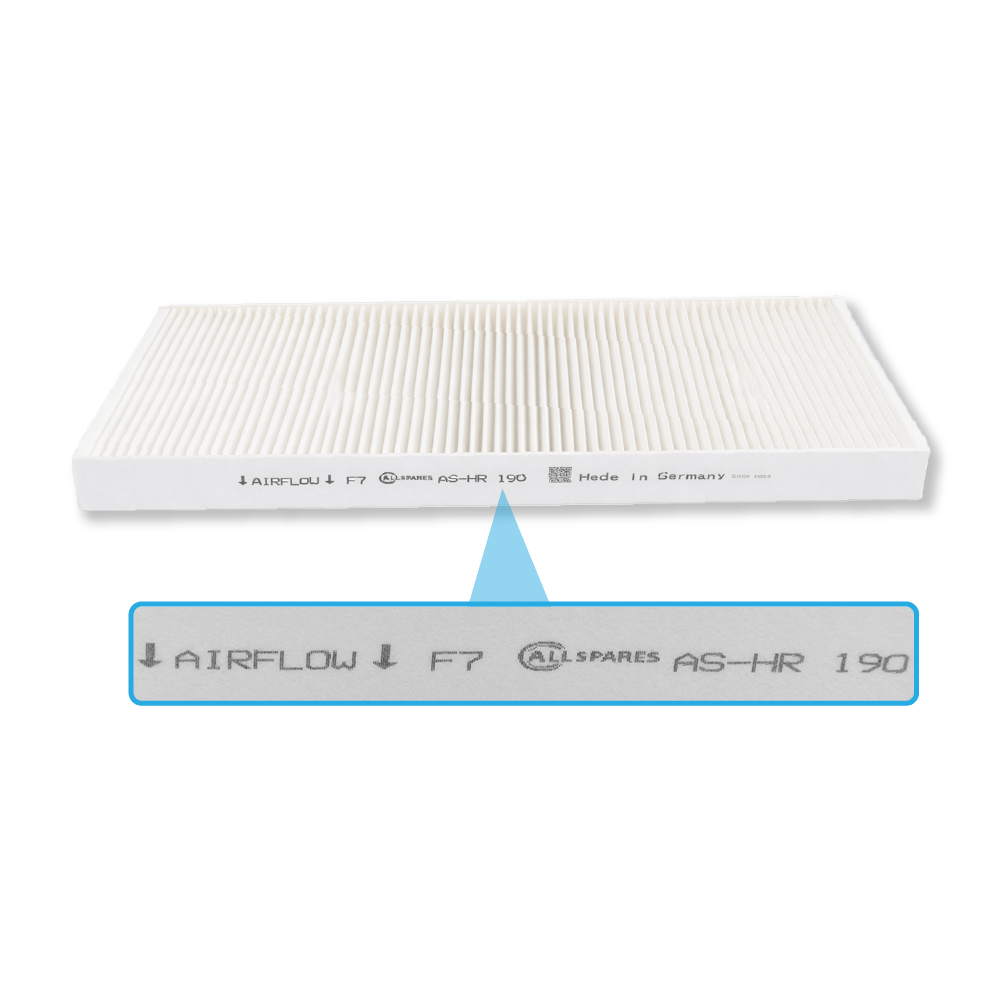 Filter F7/G4 geeignet für Vaillant RecoVAIR VAR 260/4 / 360/4 (2St.)