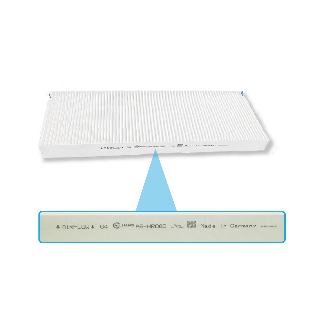 Filter G4 geeignet für Duco Energy Premium 325 / 400  / 460 / 570 (2St.)