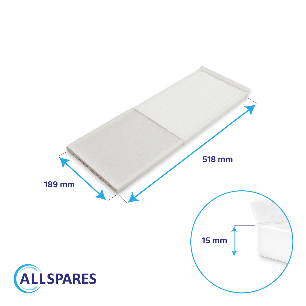 Filter F7/G4 geeignet für Duco Comfort D400 / Comfort Plus (2St.)