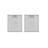 Metall-Fettfilter 260x230mm 10030465 geeignet für Klarstein (2St.)