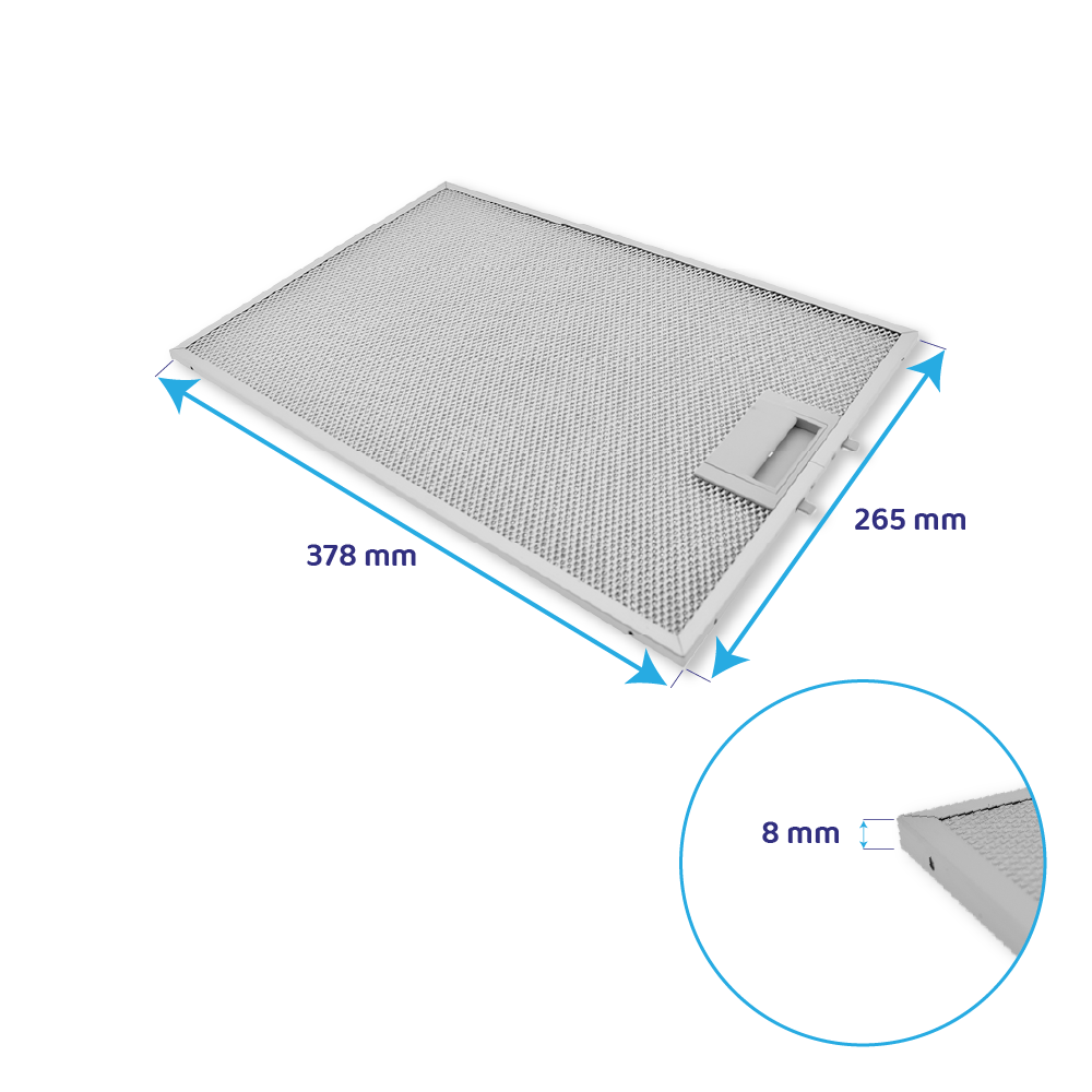 Neff Metall-Fettfilter 378x265mm 11025757