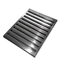 Flammschutzfilter | 400x500x25mm | Edelstahl | Typ B | Gastro Abzugshaube