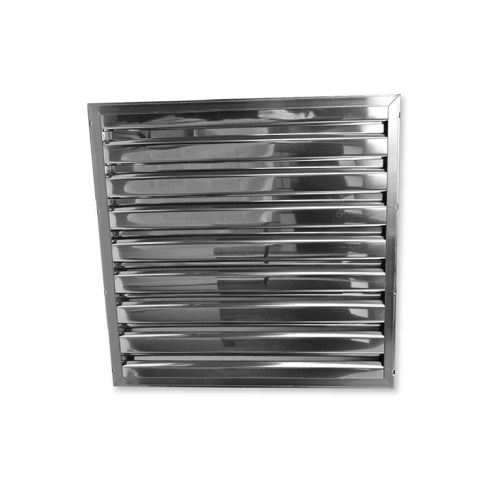 Flammschutzfilter | 450x450x25mm | Edelstahl | Typ B | Gastro Abzugshaube