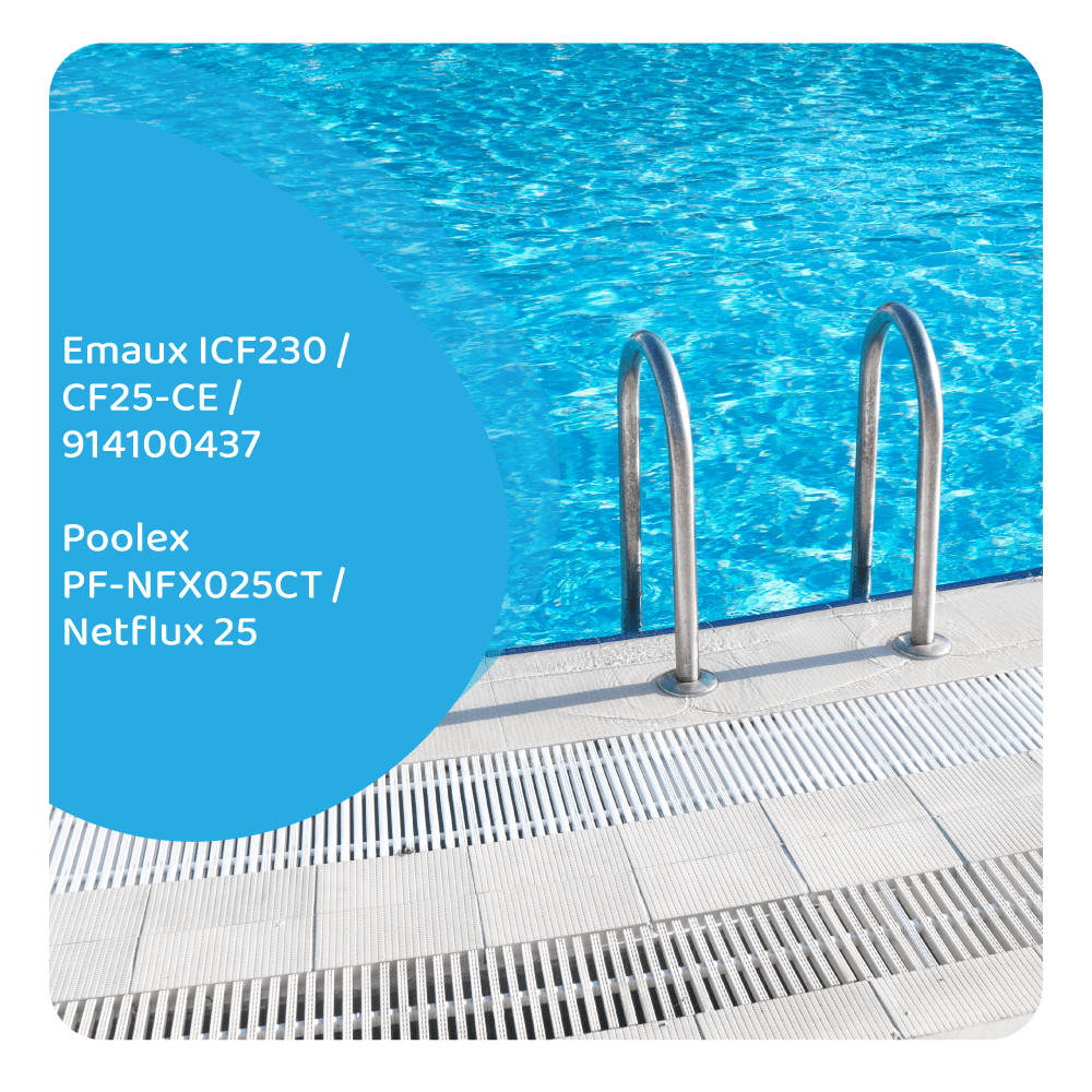 Pool Filterkartusche geeignet für Emaux CF25 / CF25-CE / 914100437