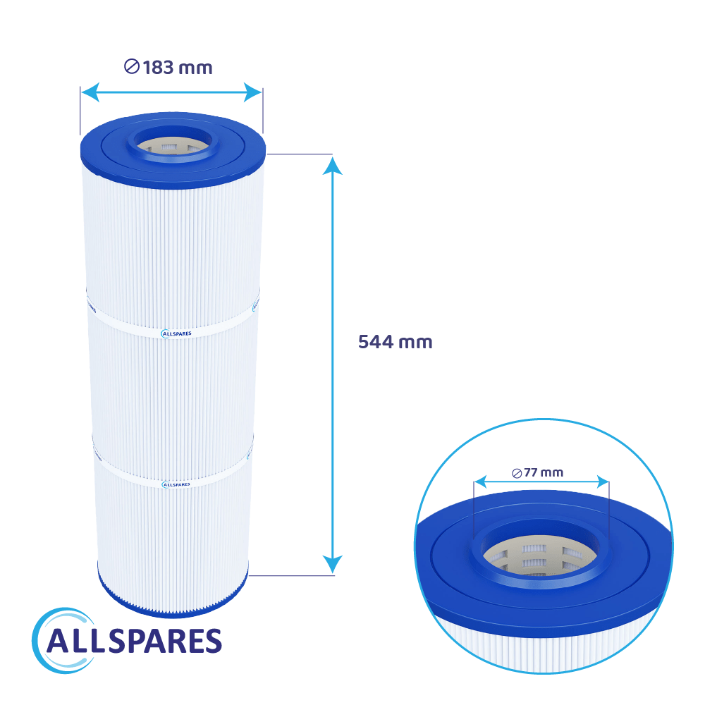 Pool Filterkartusche geeignet für Emaux CF75 / CF75-CE / 914100447