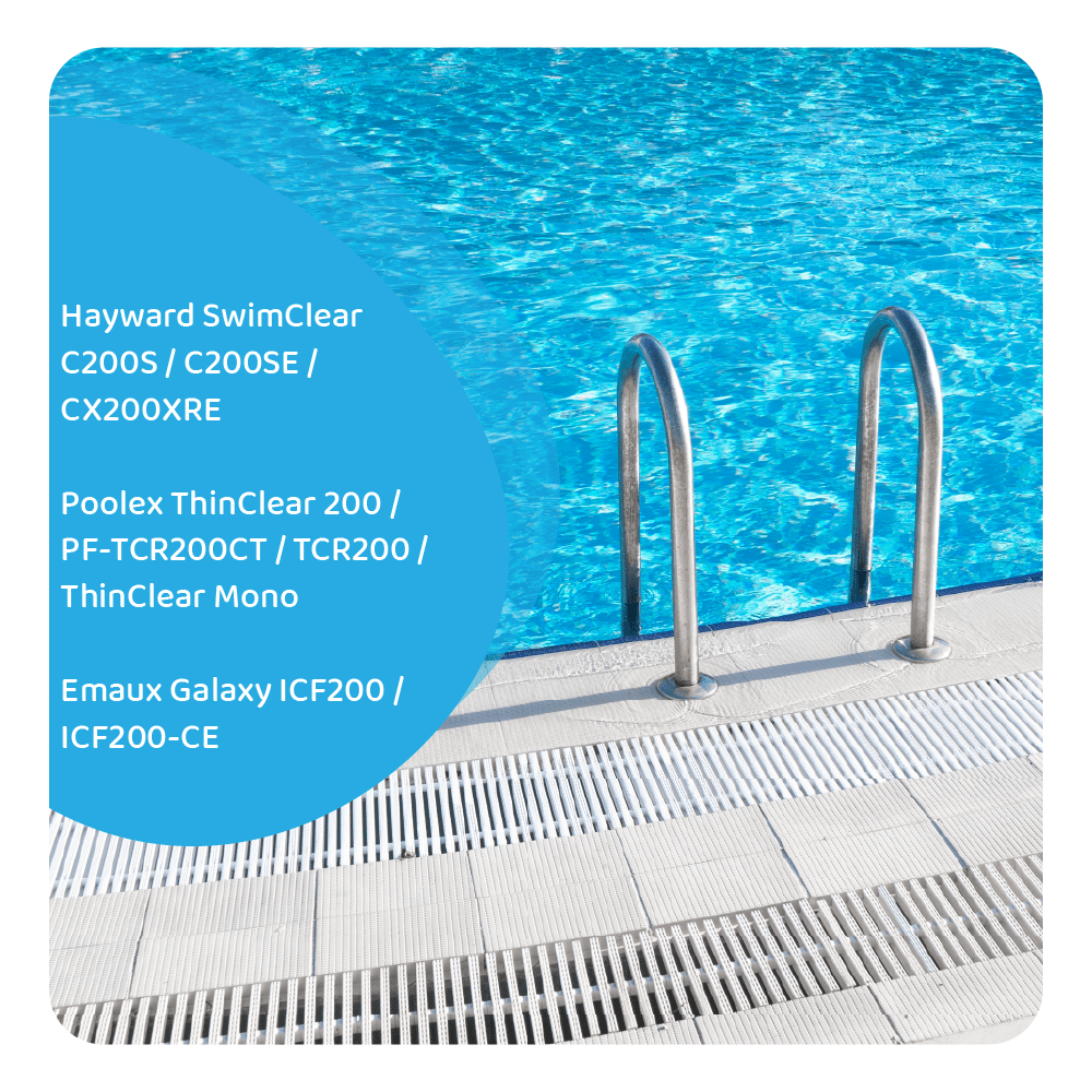 Filterkartusche geeignet für Emaux Galaxy ICF200 / ICF200-CE